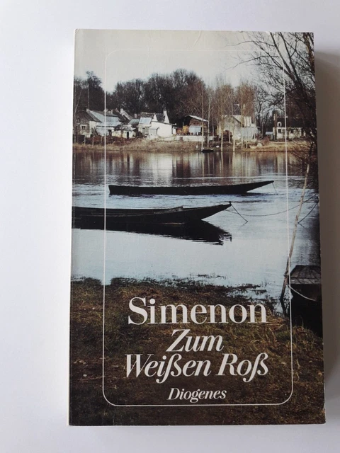 Zum Weißen Roß, Georges Simenon, Diogenes TB, detebe 20986