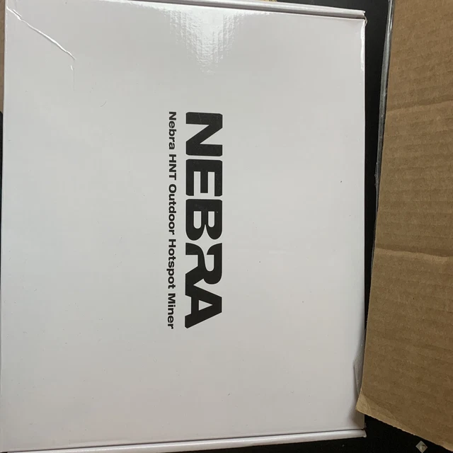 Nebra Outdoor Helium HNT 915MHz hotspot miner -SEAL BROKEN BUT NOT USED SEE DESC
