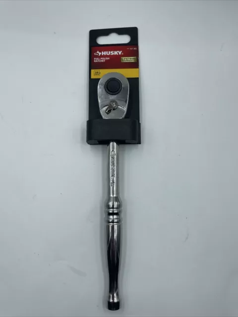 Husky SKU107385 3/8 Drive Full Polished Quick Release Ratchet