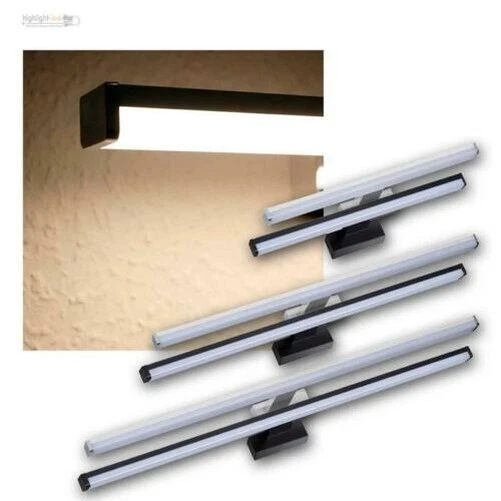 LED Luce Specchio 40/60/90cm 230V IP44 Bad-Leuchte Lampada Montaggio Soffitto