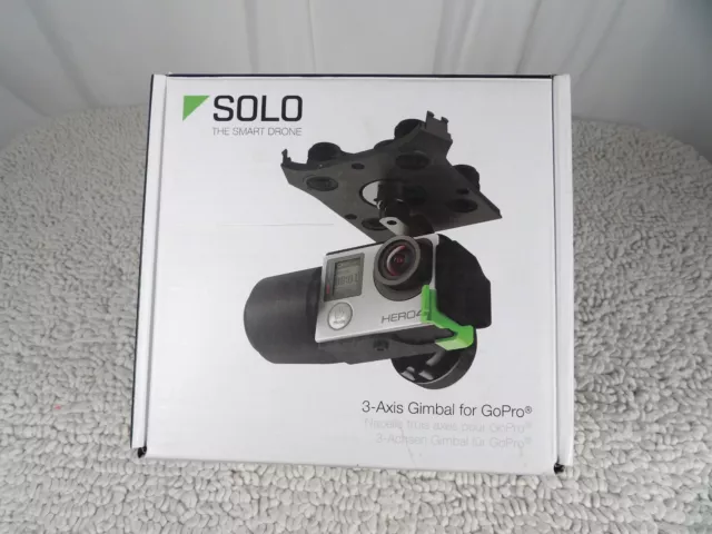 3DR Solo The Smart Quadcopter Drone 3-Axis Gimbal For GoPro Hero3+ & Hero4 GB11A