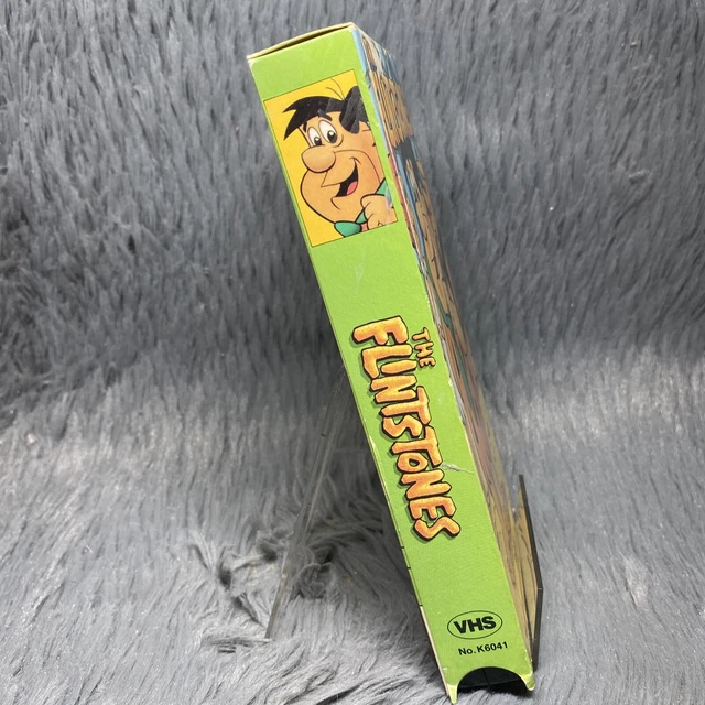 THE FLINTSTONES DRIPPER VHS Tape 1989 Fully Animated Hanna Barbera