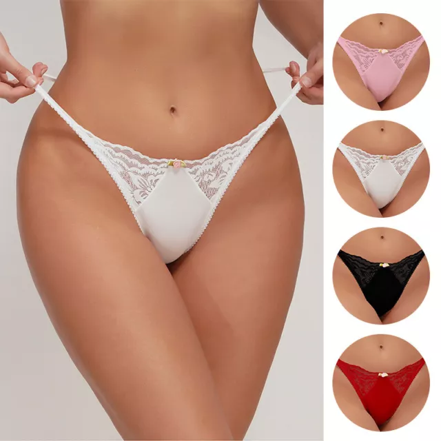 Women Sexy High Cut G-string Thongs T-back Underwear Panties Lingeries  Sleepwear 