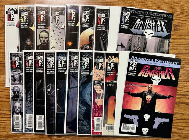 Marvel Comics Blow Out: Punisher Marvel Knights #1-37 Only Missing 4 Issues Nm 2