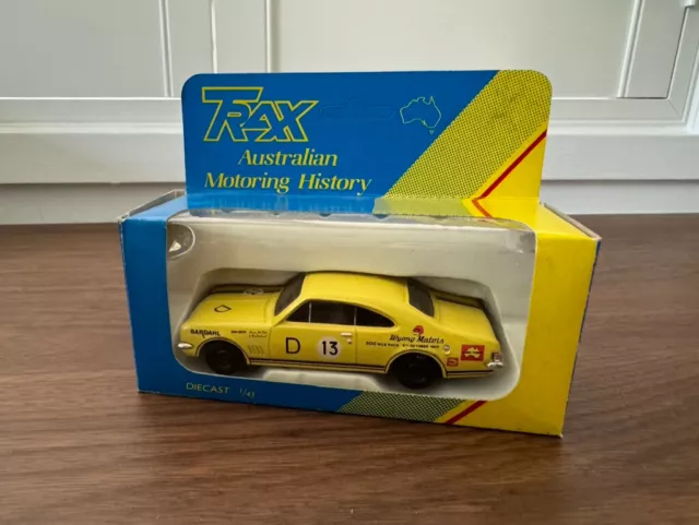 Trax 8004 Holden Monaro HK GTS Yellow 1:43 Scale