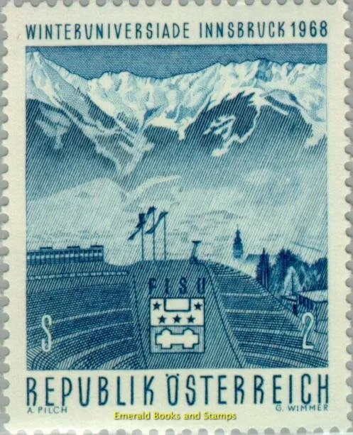 EBS Austria 1968 - Winter University Games - Innsbruck - ANK 1287 - MNH**