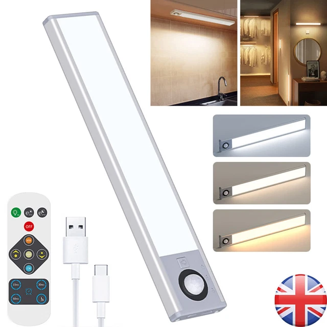 WIRELESS MOTION SENSOR Under Closet Light Kitchen Counter LED