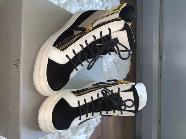 GIUSEPPE ZANOTTI WOMENS Brek Donna Suede Fashion Sneakers
