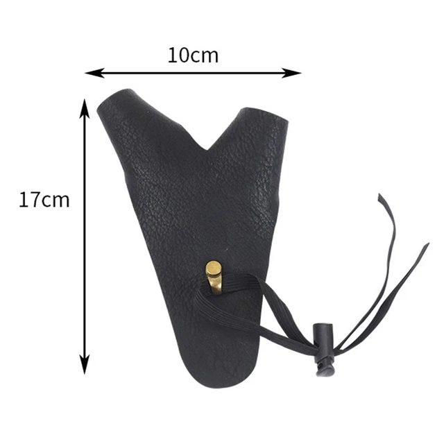 Guanto Da Arciere Italiano Premium In Pelle A 3 Dita Intere Per La Mano Destra "guanti Di Alta Qualità" - Italia - Foto 3