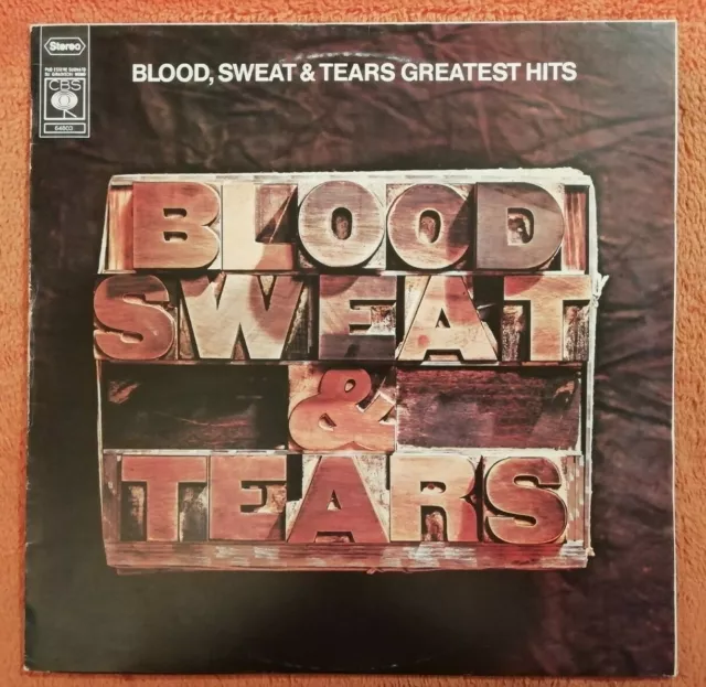 1762 Lp Blood, Sweat & Tears Greatest Hits 1972 S 64803 Italy Nm/Vg+ Cvcc