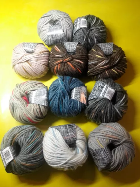 Ausverkauf!!Wolle "POESIE" Filati da Collezione 50g/90 m,Stricken,Häkeln,Basteln