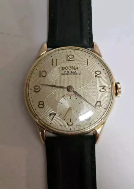 Vintage Watch Dogma Prima Caliber Eta 853