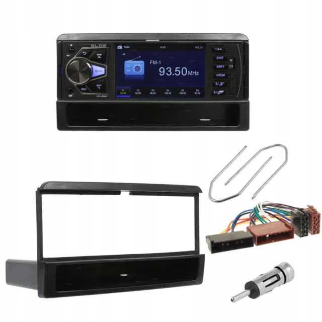 Ford 2-DIN Stereo Frame Bezel & ISO Adapter Kit – Fiesta Focus Mondeo (Surga)