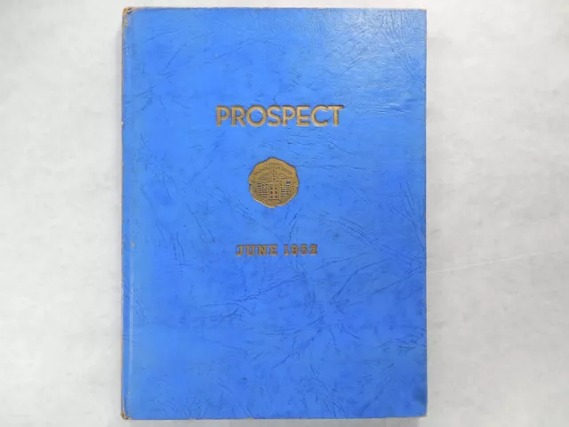 Yearbook, Manual Training High School, Brooklyn New York, 1952, Prospect