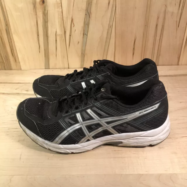 Asics GEL-Contend 4 Black / White Running Shoes Men's Size 11 4E