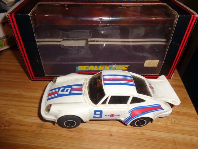 Scalextric C125 Porsche Turbo 935 Martini #9 Boxed In Good / Used Condition