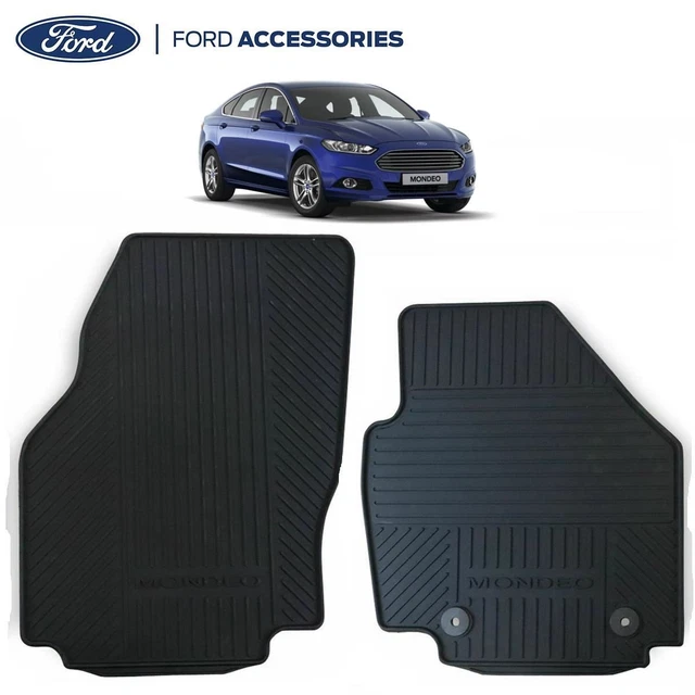 GENUINE FORD MONDEO Mk4 Front Contoured Rubber Car Floor Mats 20122014