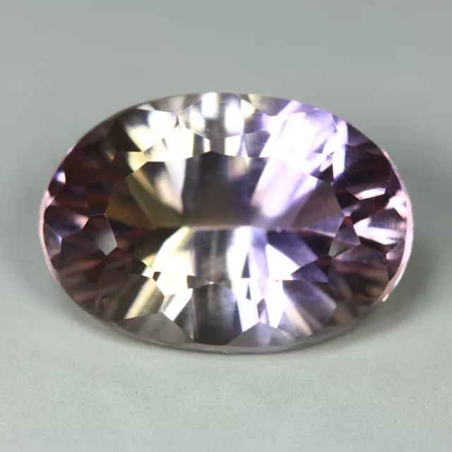 6.23 Cts_Gorgeous !! Excellent Cutting_100 % Natural Bi-Color Ametrine_Africa