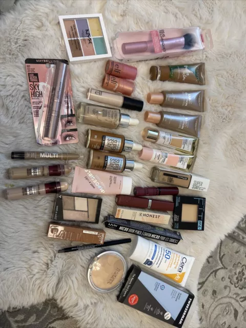 Caja Abierta Imperfecta Lote Mixto Varios Maquillaje 30 Piezas Varias Marcas VER DESCRIPCIÓN