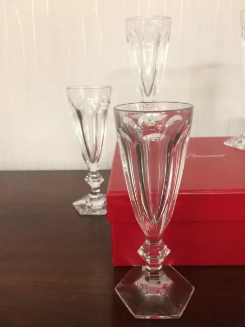 23 flûtes à champagne Harcourt en cristal de Baccarat (prix à la pièce) 3