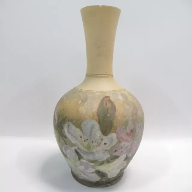 Unbranded Stoneware Hand-painted Vase Posy Flowers Multicolour Decorative Retro
