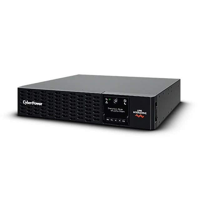 CyberPower PRO Rack/Tower LCD 1000VA / 1000W (10A) 2U Line Interactive UPS - (PR