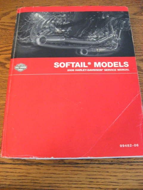 2006 HARLEY-DAVIDSON SOFTAIL SERVICE Shop MANUAL Fatboy Night Train VG