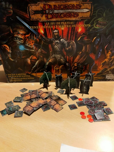 Dungeons & dragons le jeu de plateau - parker - ext hiver en France Dungeons & dragons le jeu de plateau - parker - ext hiver en France