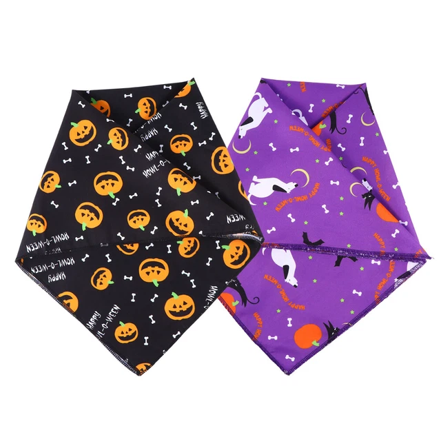 2 piezas Cachorro-Gatito Bufanda Mascota-Baberos Collares de Gatito Carrito
