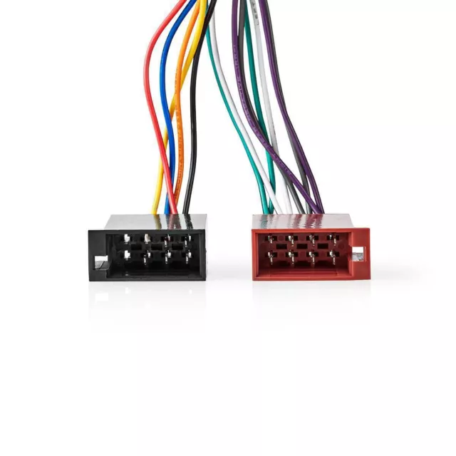 Kenwood / JVC 16 Pin ISO Wiring Harness Connector Adaptor Car Stereo Radio Loom