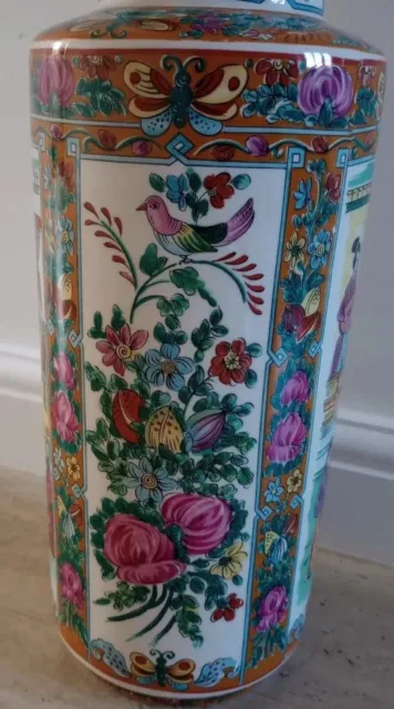 Large Chinese Vase Floor Standing 47cm Tall 3