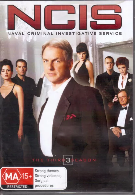 NCIS The Complete Season 3 Third DVD USED Region 4