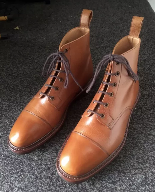 LOAKE 1880 “DOVEDALE” Tan Calf Boots UK9 F £95.00 - PicClick UK