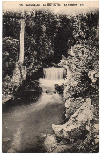 CPA 95 - SARCELLES (Val d'Oise) - 670. Le Haut du Roi - La Cascade - EM