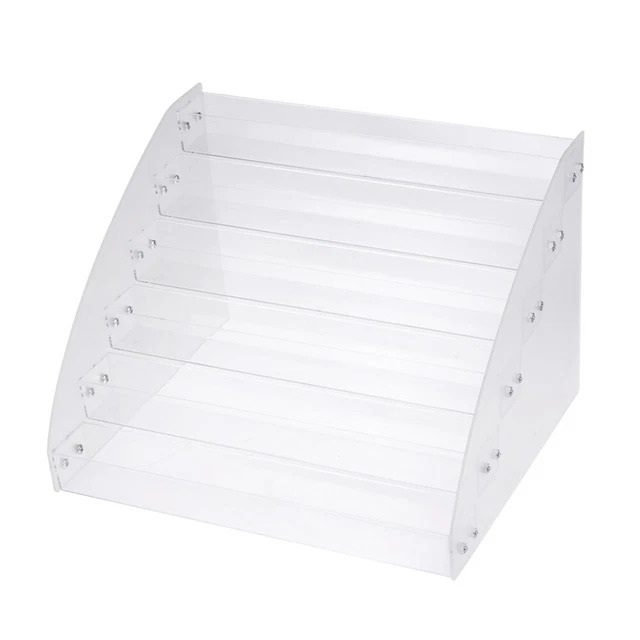 Campione smalto contenitore multistrato organizer oggetti di bellezza trasparenti