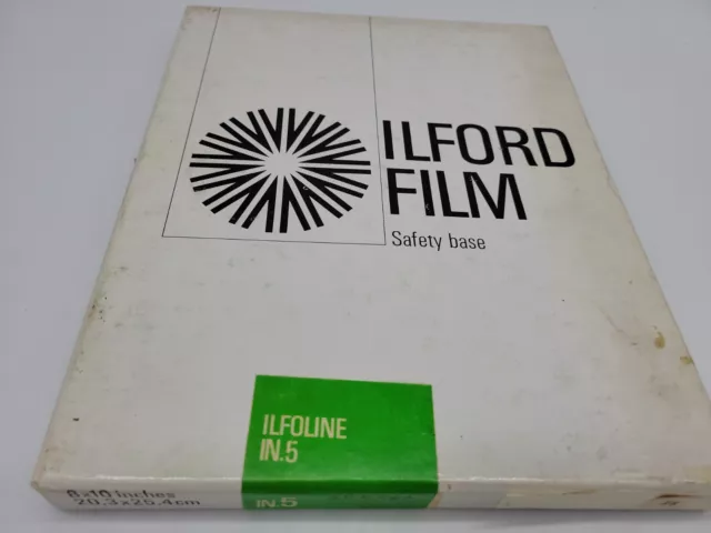Filtro de pantalla de colección Ilford LR 915 Safelite rojo ortocromático 8 x 10
