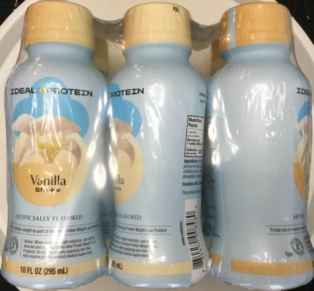 Ideal Protein Ready-to-serve Vanilla Shake - 6 bottles
