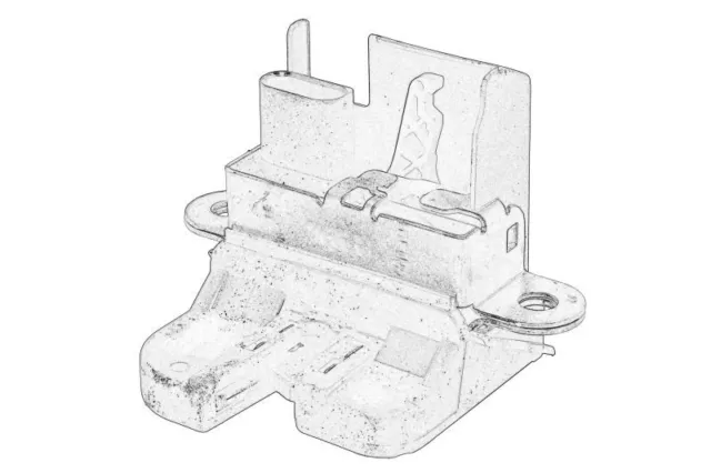 Adatto per VW 1K6 827 505F9B9 blocco coperchio bagagliaio stock