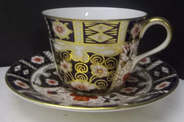 Royal Crown Derby Traditional Imari Cup & Saucer NEW