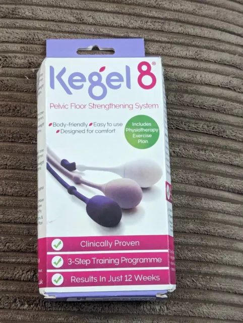 Kegel8 Pelvic Floor Strenghtening Exercise Weights - New (Box A Little Tatty)