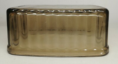 Ancien beurrier en verre moulé LEVER • EUR 7,00