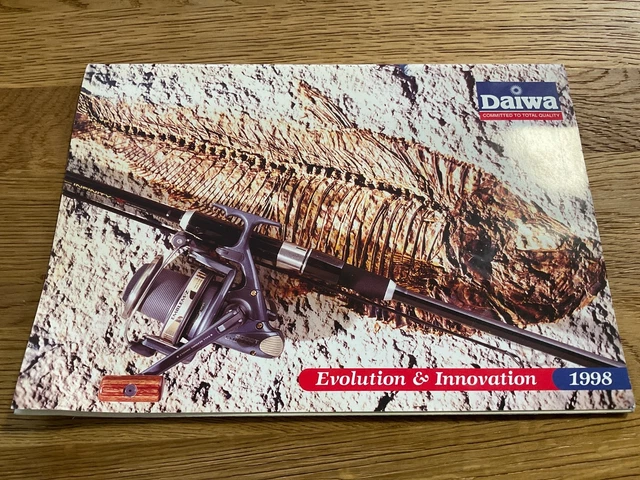 DAIWA FISHING TACKLE product catalogue guide 1998 poles rods tournament  infinity 10.79 - PicClick UK