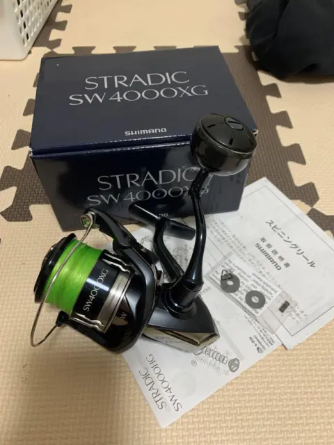 SHIMANO STRADIC 4000XG Spinning Reel 6.2:1 Gear Ratio #ST4000XGFL