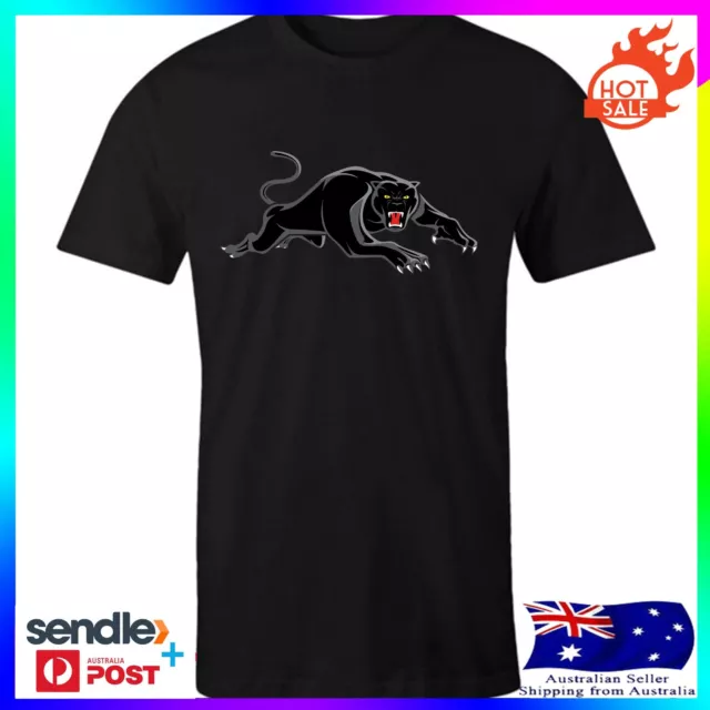 PENRITH PANTHERS Adults Mens Boys Teens Unisex Cotton  T shirt Tee Top Gift