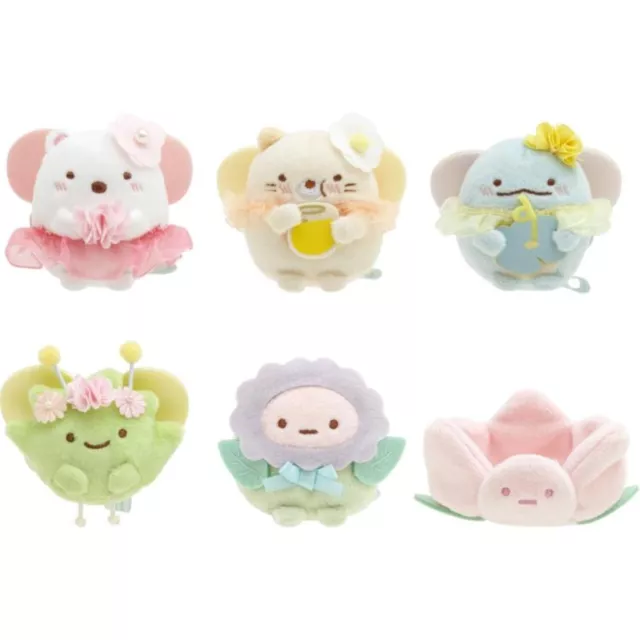 San-X Sumikko Gurashi Collection Mini Stuffed Toy 6 Types Set Plush Doll Lizard