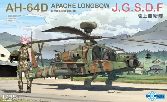 AH-64D Apache Longbow Attack Helicopter J.G.D.S.F. in 1:35