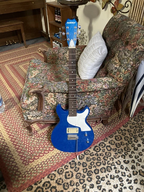 First Act ME504 Blue Electric Guitar, 6-String