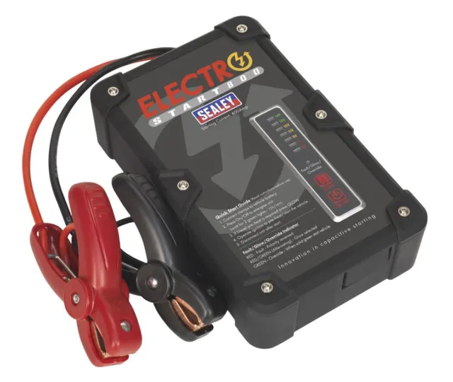 Sealey Electrostart&reg; Batteryless Puissance Démarrage 800A 12V E/Start800