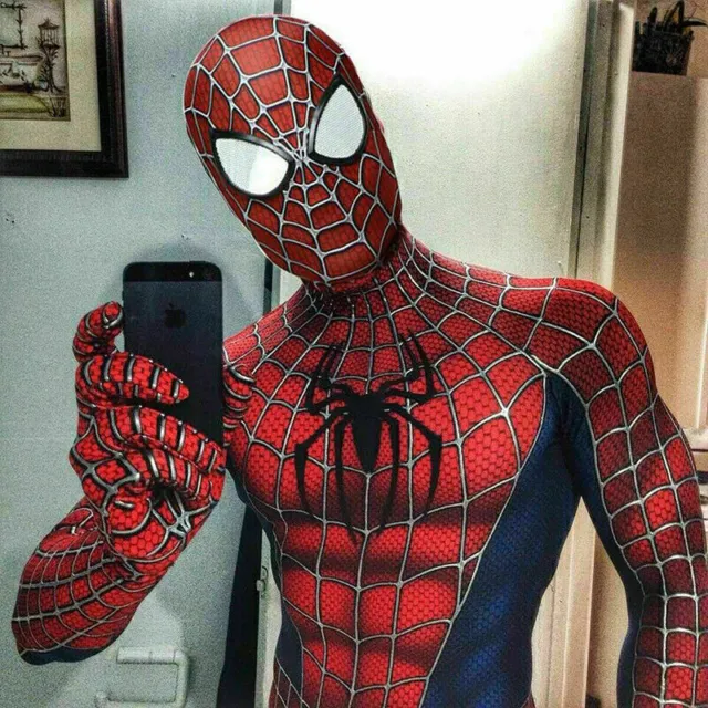Kids Spider-man 2 Tobey Maguire Cosplay Suit Halloween Children Costumes