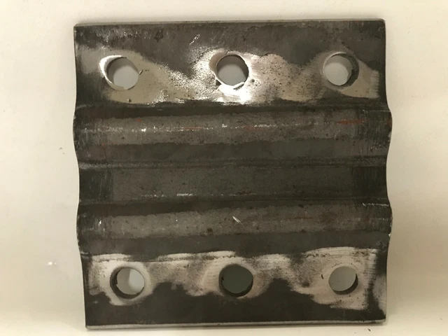 Müthing Grundplatte - Halterung für Stützrad 157mmx157mm 6 Loch für Anhänger
